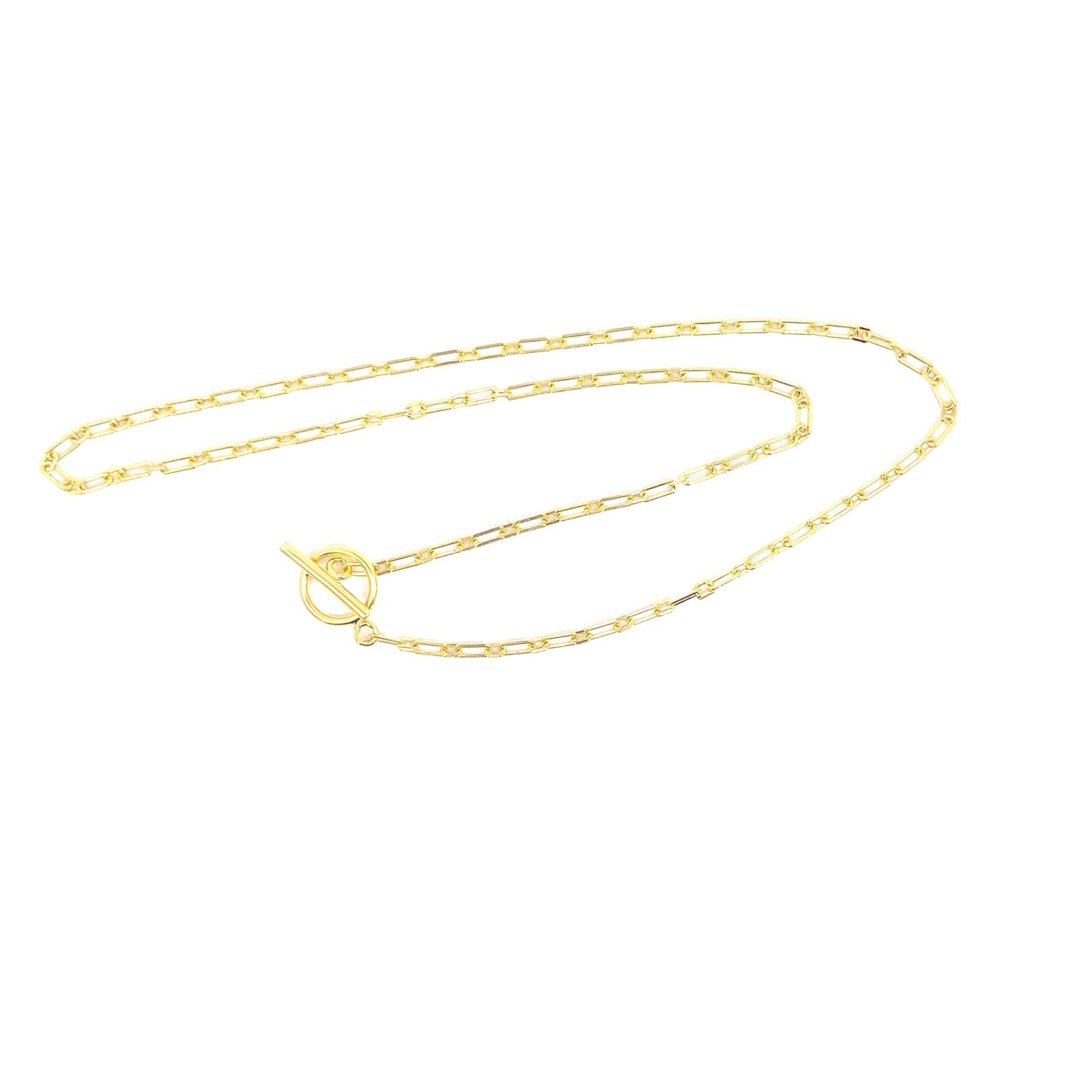 Gold Toggle Chain Necklace