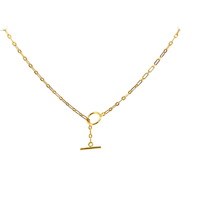 Gold Toggle Chain Necklace